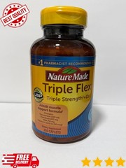 Nature Made TripleFlex 200 Caplets Joint Support Triple Strength + D3 New