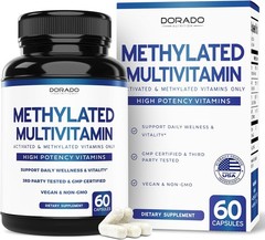 Methylated Multivitamin Supplement for Women and Men 60 Capsules
