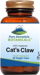 Pure Mountain Botanicals Cat’s Claw Capsules – 90 Kosher Vegan Caps