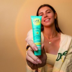 COTZ Face Prime & Protect Non-Tinted Mineral Sunscreen and Facial Primer Broa…