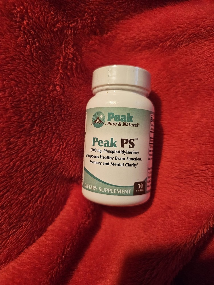 Peak Pure & Natural “Peak PS” Phosphatidylserine Brain Health Memory Exp. 11/26