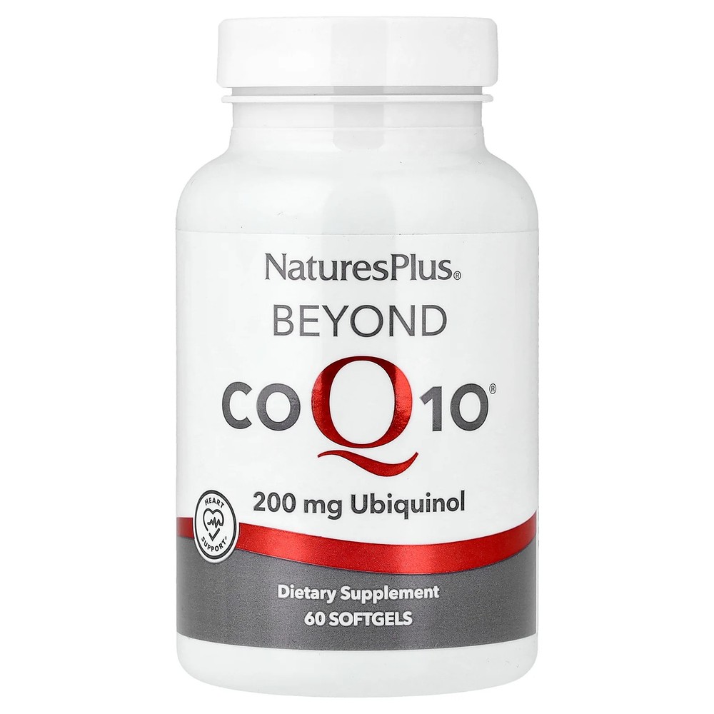 2 X NaturesPlus, Beyond CoQ10� Ubiquinol, 200 mg, 60 Softgels