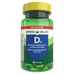 Vitamin D3 1000 IU Softgels, 450 Count