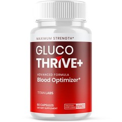 (1 Pack) Gluco Thrive Advanced Blood Health Support Vitamin GlucoThrive 60 Caps