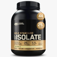 Optimum Nutrition Gold Standard 100% Isolate, Protein Powder, Rich Vanilla, 2…