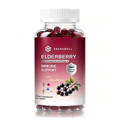 Black Elderberry 30,000mcg | 120 Pills Immune Support & Antioxidants 02/07/2027