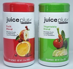 Juice Plus Vegetable & Fruit Blends 240 Capsules 2 Mo Supply 01/2027 New Sealed