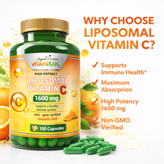 Pure Vitamin C 1000mg – 200 Capsules Immune Support High Dose Pills