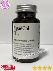 AlgaeCal Plus Dietary Supplement 120 Veggie Caps – Bone Strength Support-03-2028