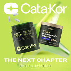 NAD+ Supplement 250mg Per Serving, 60 Capsules 30-Day Supply, Cata-Kor Advanced