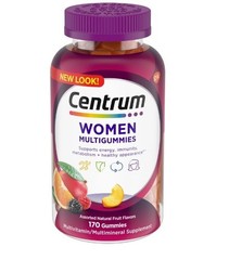 Centrum Multigummies Womens Gummy Vitamin Multivitamin Assorted Fruit 170 Count