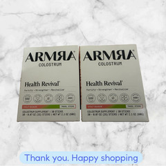 FOR 2 ARMRA Colostrum Immune Revival Volt Guava 30 Packets Each EXP2027+ NEWSHIP
