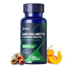 LincNutri Saw Palmetto for Men Prostate Health 320mg Extract 85tty Acids