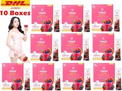 10 X Wink White Fiber Berry Mixed Plus Drink Powder 10 Sachets Express
