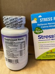 Nature’s Nectar Stress Support/Keep Calm Capsules Plus StressCalm Meltaway Tabs