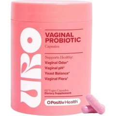 URO O Positiv Vaginal Probiotic Capsules Women pH Balance Yeast Flora Support 60