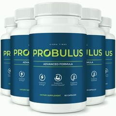 Probulus Capsules for Men Energy Vitality & Performance Supplement 60ct Pack 5