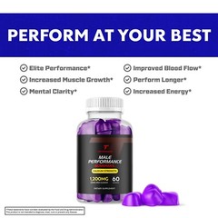 Triton Maxx Gummies for Men Max Strength Formula Vitamin Supplement 120 Gummies