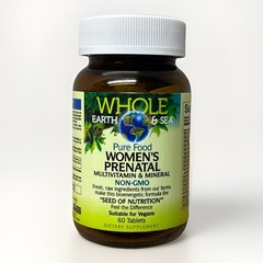 Natural Factors Whole Earth Sea Womens Prenatal 60ct Exp 3/2028 New READ DESCRIP