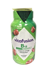 Vitafusion B12 Gummy Vitamins Extra Strength 3000 MCG, Cherry, 170 Ct, SEPT 2026