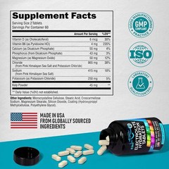 Electrolytes – Electrolyte Tablets with Magnesium, Sodium, Potassium, Chloride,