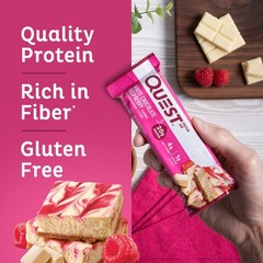 Quest Nutrition Crispy Blueberry Cobbler Hero Protein Bar, 16g Protein, 1g Su…