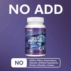 Wild Blueberry 5000mg – Strength 10:1 Extract Antioxidant, Boosts Brain Health
