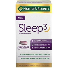 Nature’s Bounty Sleep 3-120 Tablets