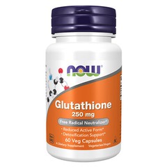 NOW FOODS Glutathione 250 mg – 60 Veg Capsules