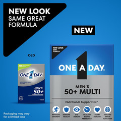 Men’S 50+ Multivitamins, Supplement with A, C, D, E and Zinc for Immune Healt…