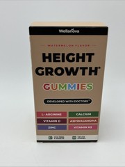 Height Growth Gummies | Vitamin Gummies with Calcium, Magnesium Glycinate 9/2027