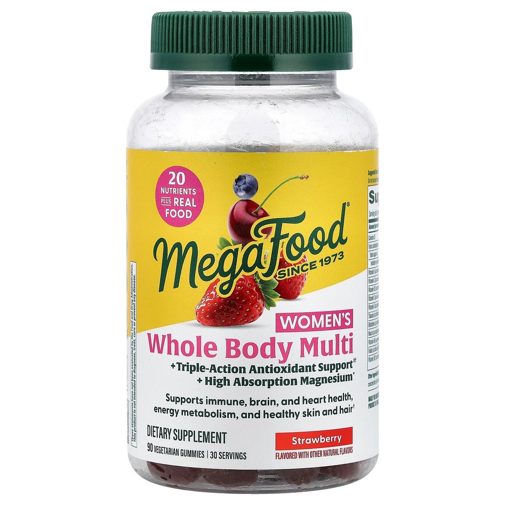 Women’s Whole Body Multi Gummy, Strawberry, 90 Vegetarian Gummies