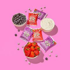 Probiotic Yoggies Multi Pack, 21Oz (Strawberry Yoggies 15X0.7 Oz +Mixed Berry Yo