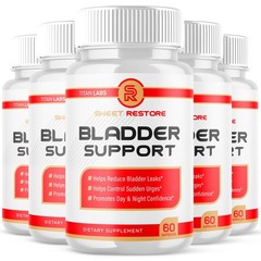 (5 Pack) Sweet Restore Bladder Control Prostate & Bladder Support Formula 300 Ct