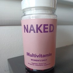 NAKED Nutrition Women’s Multivitamin A C E Selenium Zinc Gluten-Free Exp 04/28