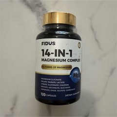 FIDUS 14-in-1 Magnesium Complex 14 Forms 740 mg, 120 Capsules
