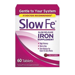 Slow Fe 45mg Iron Supplement – Gentle High-Potency Iron for Deficiency