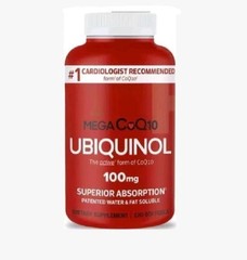 Ubiquinol CoQ10 100mg Softgels – 100 Capsules Dietary Supplement