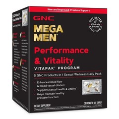 GNC Mega Men Performance & Vitality Vitapak 30 Packs