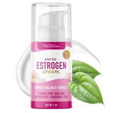 Phyto Estrogen Cream for Women with Wild Yam | Plant Based Hot Flash, Menopause