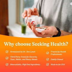 Seeking Health Trace Minerals Complex 10 Essential Minerals Iron-Free 30