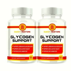 2-Pack Sweet Restore Glycogen Support to Regulate Blood Pressure – 120 Capsules
