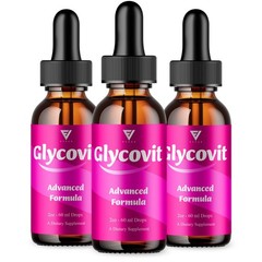 (3 Pack) Glycovit Formula Drops, Gly Covit Wellness Support (6oz)
