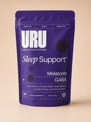 URVI Sleep Support Gummies | Melatonin + GABA, Valerian Root, Lavender Extract