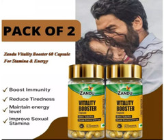 (Pack of 2 ) Vitality Booster For Better Performance & Boost Stamina Power