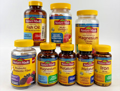 Nature Made Gummie, Softgels & Tablets-Variety 8 Pack *Please read description*