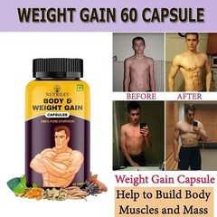 Fast Weight Gain Booster Pills Muscle Gainer WEGHT GAIN 60 CAPS