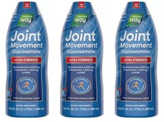 3 Pack – Nature’s Way Joint Movement Glucosamine Liquid, 33.8 fl. oz.