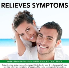 Eczema Treatment & Support for Natural Relief, Skin Vitamins & Herbals, 60 caps