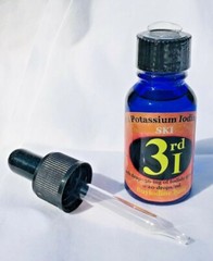 1/2 oz SKI Saturated Iodine Solution 56mgs-Iodine/drop 3rdi 15ml FREE SHIPPING!